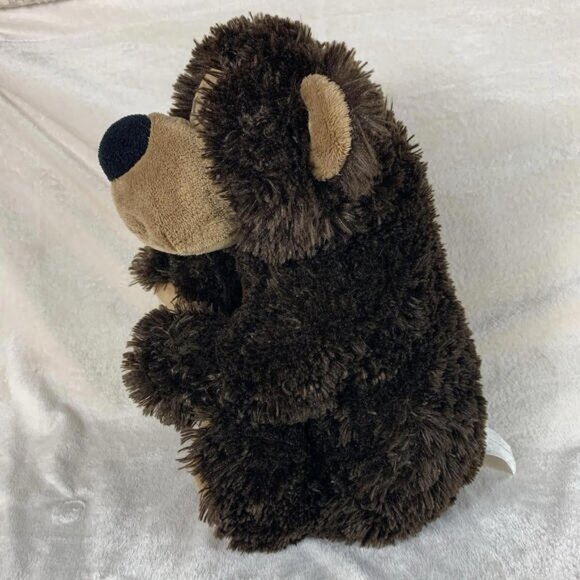 Collectors Choice Huggable Teddy Bear Plush 14Dark Brown Stuffed Animal Toy - Picture 3 of 10